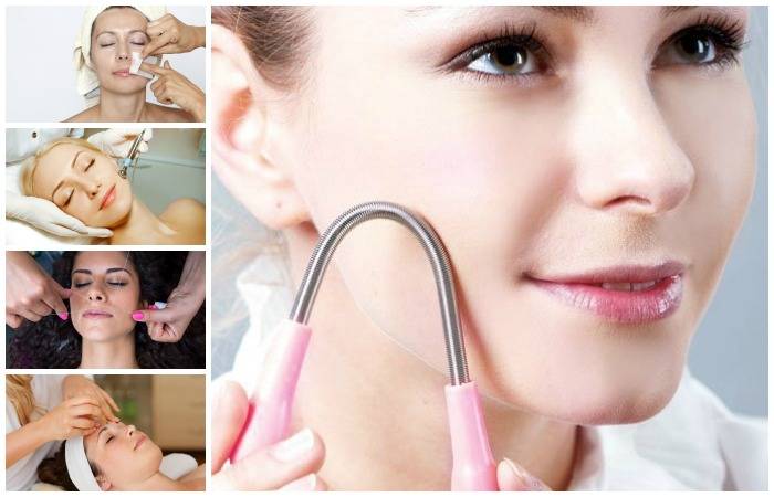 علاج شعر الوجه عند النساء