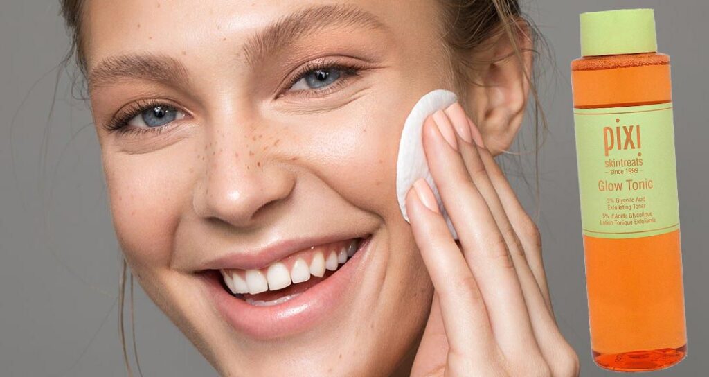 طريقة استخدام تونر بيكسي pixi Glow Tonic 5 طريقة استخدام تونر بيكسي